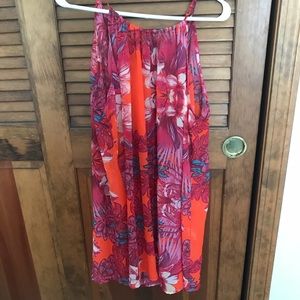 floral beach cover up!